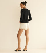 ALEXANDRIA TEE -- BLACK
