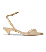 AMRA HEEL -- GOLD LACE