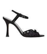 ARIANNA HIGH HEEL -- BLACK LACE