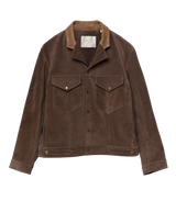 CARSON SUEDE JACKET -- SABLE