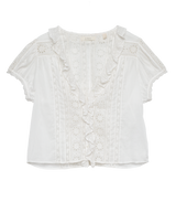 CLAIRETTE TOP -- SALT