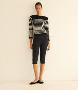 CLAIRMONT SWEATER -- MARCEAU STRIPE