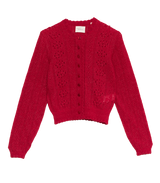 COSETTE CARDIGAN -- CERISE
