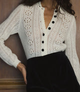 COSETTE CARDIGAN -- IVORY