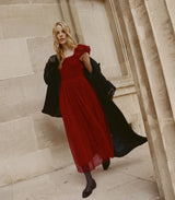 PAMELINA DRESS -- ROSSO