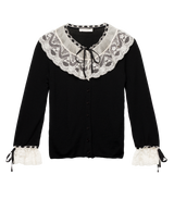 EMILIENNE CARDIGAN -- BLACK