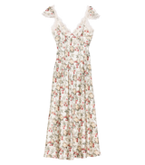 FIONA DRESS -- CERISE ET FLEUR