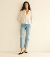 HARDY TOP -- SALT MARSEILLE EMBROIDERY