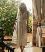 SEBASTIANE SKIRT -- POWDER