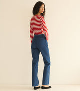 IRENE TEE -- ROUGE BRETON STRIPE