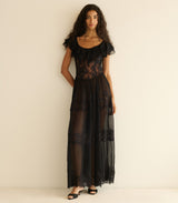 JOYELLE DRESS -- BLACK