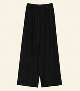LAVON LINEN PANT -- BLACK