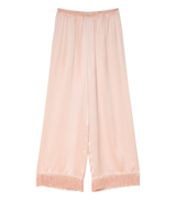 LAVON FRINGE PANT -- PEACH SORBET