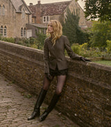 LENNON BLAZER -- ENGLISH HERRINGBONE