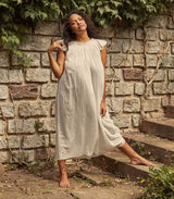 LOVISA NIGHTGOWN -- SALT