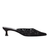 LUMA HEEL -- BLACK LACE