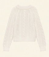 MARLOWE CASHMERE SWEATER -- IVORY