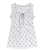 NESSIE DRESS -- FLEURS DE BORDEAUX