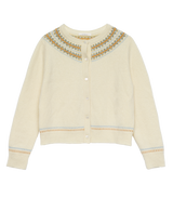OLYMPE CARDIGAN -- GATEAU ANNECY FAIR ISLE