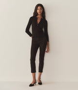 PAOLA TEE -- BLACK QUELLE JOLIE POINTELLE