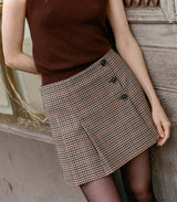 PARTRIDGE SKIRT -- CRAWFORD CHECK