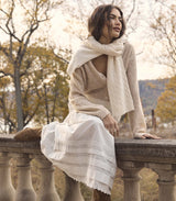 PETRA CARDIGAN -- HAZELNUT CREME