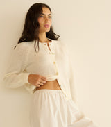PETRA CARDIGAN -- IVORY