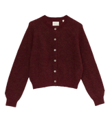 PETRA CARDIGAN -- BORDEAUX