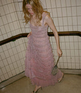 PIERRETTE DRESS -- PALE ROSE