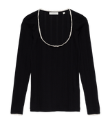 ROMY TEE -- BLACK