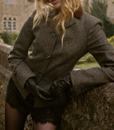 STINE GLOVES -- BLACK LEATHER